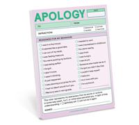 Knock Knock Apology Nifty Note (Pastel Version)