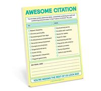 Knock Knock Awesome Citation Nifty Note Pad (Pastel Version)