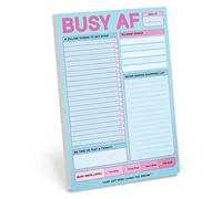 Knock Knock Busy AF Pad To Do List Pad, 6 x 9-inches