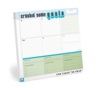 Knock Knock Crush Some Goals Square Mousepad