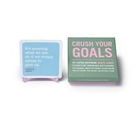 Knock Knock Crush Your Goals Inner-Truth Deck Inspiring Quote Cards Deck, 40 Affirmation Cards & Motivational Gifts, 4.25 x 4.25-inches: Inner-Truth Decks