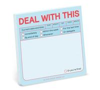 Knock Knock Deal with This Sticky Note (Pastel Edition) (Knock Knock Sticky Notes)