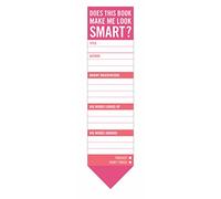 Knock Knock Does This Book Make Me Look Smart? Bookmark Pad