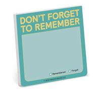 Knock Knock Don't Forget to Remember Sticky Note (Pastel)
