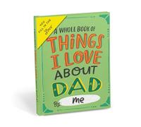 Knock Knock Em & Friends About Dad Book Fill in the Love Fill-in-the-Blank Book Gift Journal, 4.10 x 5.40-inches