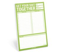 Knock Knock Note Pad – Get Your Shit Together Pad – To Do List – 6 x 9-inches