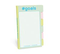 Knock Knock #Goals Tabbed Sticky Notes