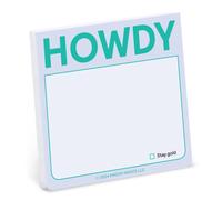 Knock Knock Howdy Sticky Note (Pastel Version)