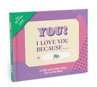 Knock Knock I Love You Because ... Book Fill in the Love Fill-in-the-Blank Book & Gift Journal