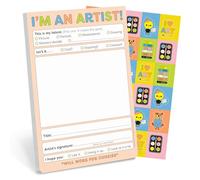 Knock Knock I’m an Artist! Playtime Pad with Sticker Sheet (Knock Knock Kids Playtime Pads)