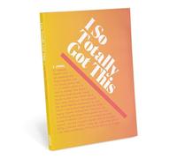 Knock Knock I So Totally Got This Inner-Truth Journal, Motivational Writing Journal, 7 x 9.5-inches (Ombre Edition)