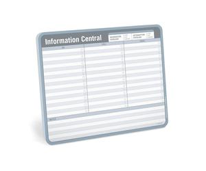 Knock Knock Information Central Paper Mouse Pad, to Do List Note Pad Tear Off Paper Mouse Pad, Info Central (Blue/Gray, Tear Off, 9.5 x 8-inches)