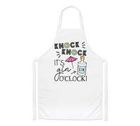 Knock Knock It's Gin O'Clock Chefs Apron
