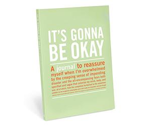 Knock Knock It's Gonna Be Okay Inner-Truth Journal, Guided Mindfulness Journal, 7 x 9.5-inches