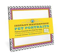 Knock Knock Kids Pet Portraits Sticky Art Frames Pad
