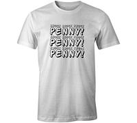 Knock Knock Knock Penny The Big Bang Theory Funny Joke Geek Sheldon Mens T-Shirt, M, Blue