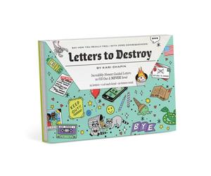 KNOCK KNOCK LETTERS TO DESTROY JOURNAL Paperback Self Help Business