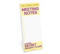 Knock Knock Meeting Notes Make-a-List Pads (Knock Knock Make-a-list Pads)