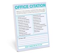 Knock Knock Office Citation Nifty Note (Pastel Version)