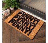 Knock Knock Penny Doormat Indoor Outdoor Welcome Mat Funny Cute Door Mat Housewarming Gift Indoor Outdoor Bathroom Door Mat 40x60cm
