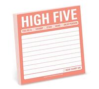Knock Knock Sticky Note High Five