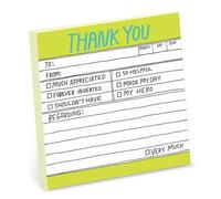 Knock Knock Thank You Hand-Lettered Sticky Note