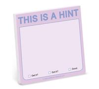 Knock Knock This Is a Hint Sticky Note (Pastel Version)