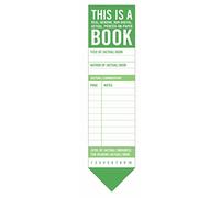 Knock Knock This is a Real, Actual, Printed-on-Paper Book Bookmark Pad (13014)