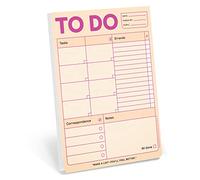 Knock Knock To Do Pad, Tasks List Pad, 6 x 9-inches (Pastel Edition)