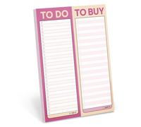 Knock Knock Perforated Pad - To Do / To Buy - Pastel Version