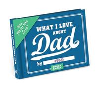Knock Knock What I Love About Dad Fill in The Love Book Fill-in-The-Blank Journal, 4.5 x 3.25-inches