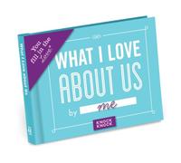 Knock Knock What I Love about Us Book Fill in the Love Fill-in-the-Blank Book & Gift Journal