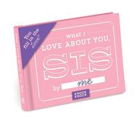 Knock Knock What I Love about You, Sis Book Fill in the Love Fill-in-the-Blank Book & Gift Journal