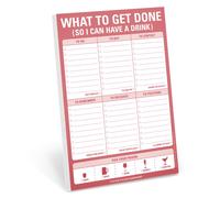 Knock Knock What to Get Done (So I Can Have A Drink) Pad