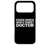 Knock Knock Who's There Doctor Case for iPhone 17 Pro Max