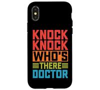 Knock Knock Who's There Doctor ||- Case for iPhone X/XS