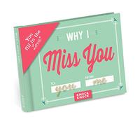 Knock Knock Why I Miss You Fill in the Love Book Fill-in-the-Blank Gift Journal, 4.5 x 3.25-inches: Fill in the Love Journal