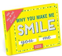 Knock Knock Why You Make Me Smile Fill in the Love Book Fill-in-the-Blank Gift Journal, 4.5 x 3.25-inches: You Fill in the Love