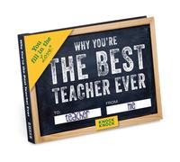 Knock Knock Why You’re the Best Teacher Ever Book Fill in the Love Fill-in-the-Blank Book & Gift Journal