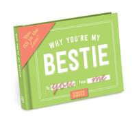 Knock Knock Why You're My Bestie Book Fill in the Love Fill-in-the-Blank Book & Gift Journal