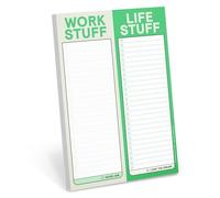Knock Knock Perforated Pad - Work Stuff / Life Stuff - Pastel Version
