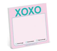 Knock Knock XOXO Sticky Note (Pastel Version)
