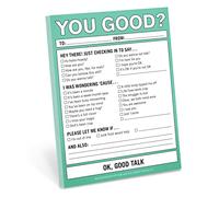 Knock Knock Notepad - Knock Knock You Good? Nifty Note Pad