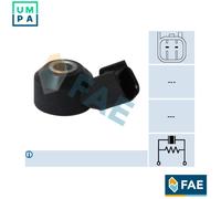 Knock sensor 60221 FAE for JAGUAR LAND ROVER FORD