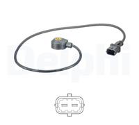 Knock Sensor DELPHI Fits VAUXHALL Astra Omega Signum Vectra GTS 94-08