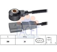 Knock Sensor Fits Audi Porsche VW Facet 9.3180