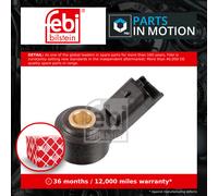 Knock Sensor fits CITROEN C3 1.0 1.2 1.4 1.6 2009 on 594631 Febi Quality New