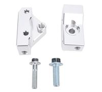 Knock Sensor Relocation Bracket Kit for Gen III LS V8 Engines, Aluminium Alloy, Multiple Mounting Ports - Durable CNC Machined, Enhances Engine Management, Fits LS1 LM7 LR4 LQ4
