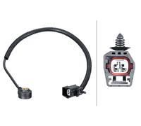 HELLA 6PG 013 114-741 Knock Sensor - 2-pin connector - Cable: 431mm