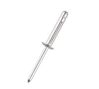 Knock Type Expansion, Auto Tri Fold Folding Blind Rivets Aluminum Dome Large Flange 4.0-4.8mm Pack of 30/50pcs(4.0x18mm Dome,30Pcs)